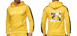 Abbigliamento di marca Degli Uomini di Modo Tuta casual Sportsuit Uomini Felpe Felpe Abbigliamento Sportivo JORDAN 23 Cappotto + Mutanda Degli Uomini di Set