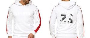 Abbigliamento di marca Degli Uomini di Modo Tuta casual Sportsuit Uomini Felpe Felpe Abbigliamento Sportivo JORDAN 23 Cappotto + Mutanda Degli Uomini di Set